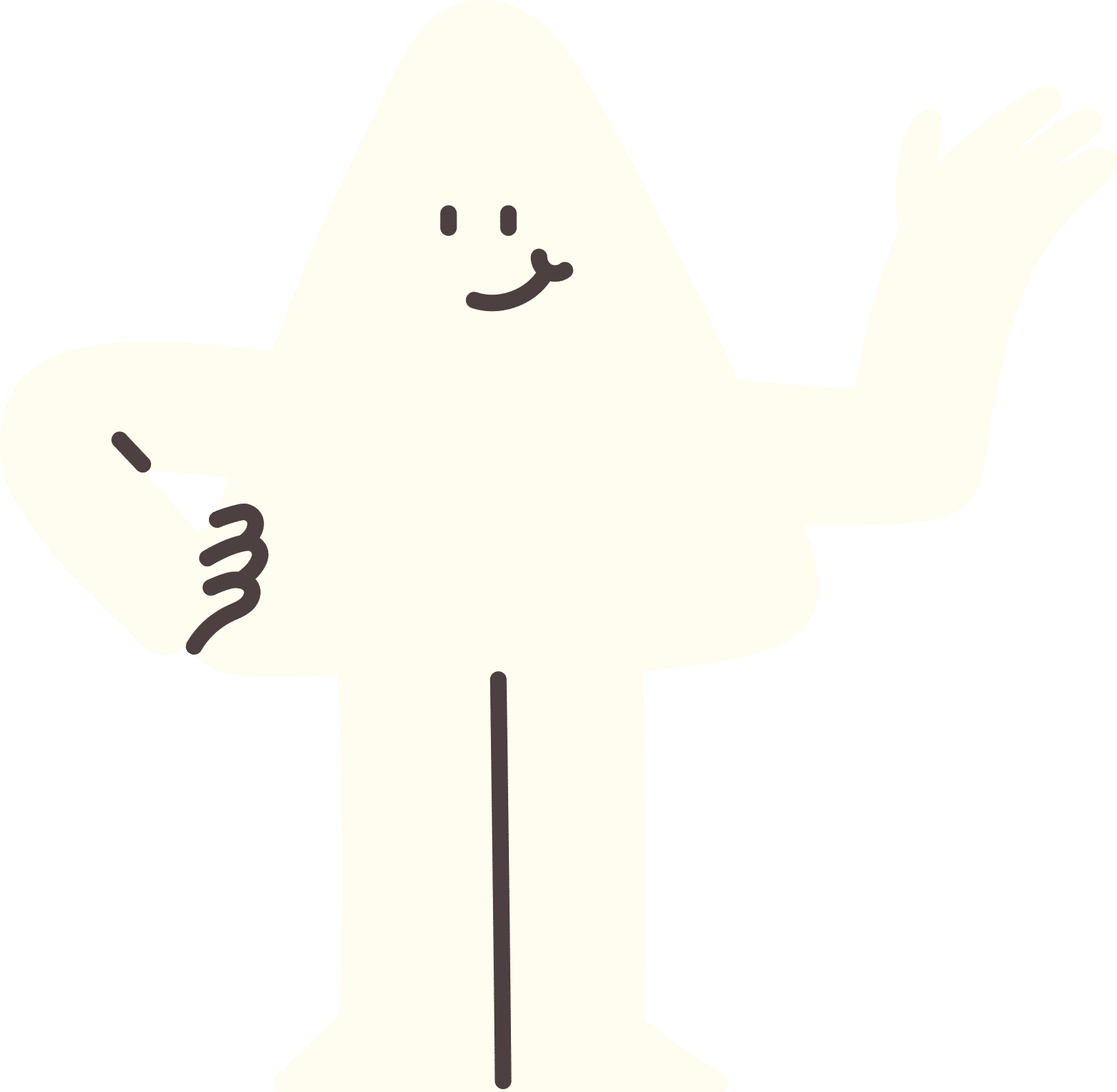 heiluttava theo maskotti logotaulujen vieressä